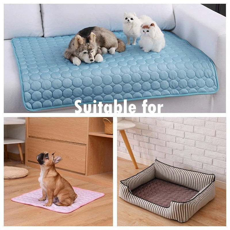 Gentle Cooling Mat for Senior Pups Hot Days