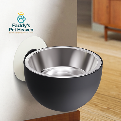 Magnetic Pet Bowl Spill Free Adjustable & Stylish Feeding