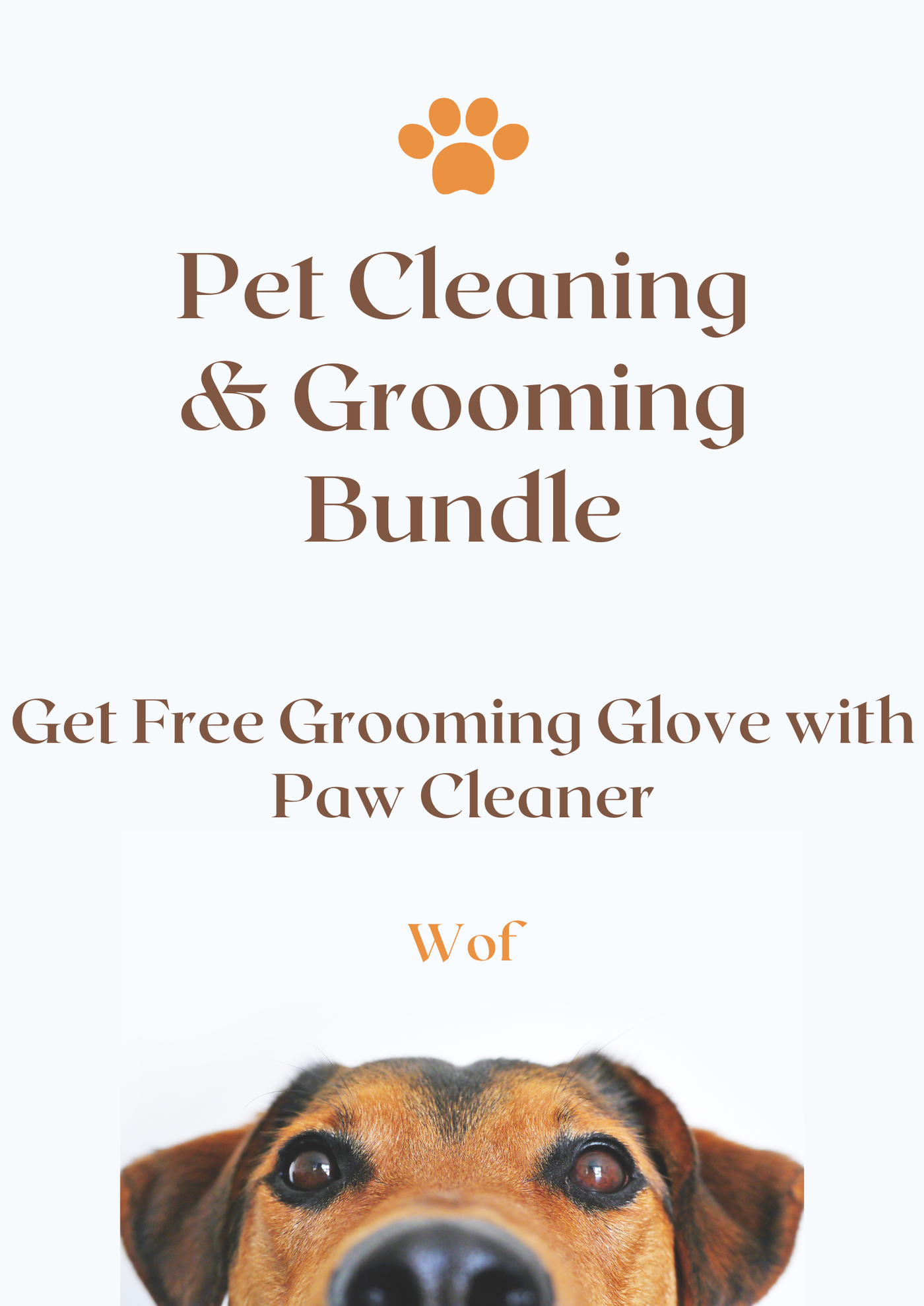 Pet Cleaning & Grooming Bundle – Paw Cleaner Cup + Grooming Glove (Free Shipping)