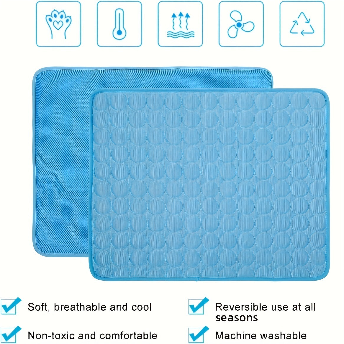 Gentle Cooling Mat for Senior Pups Hot Days