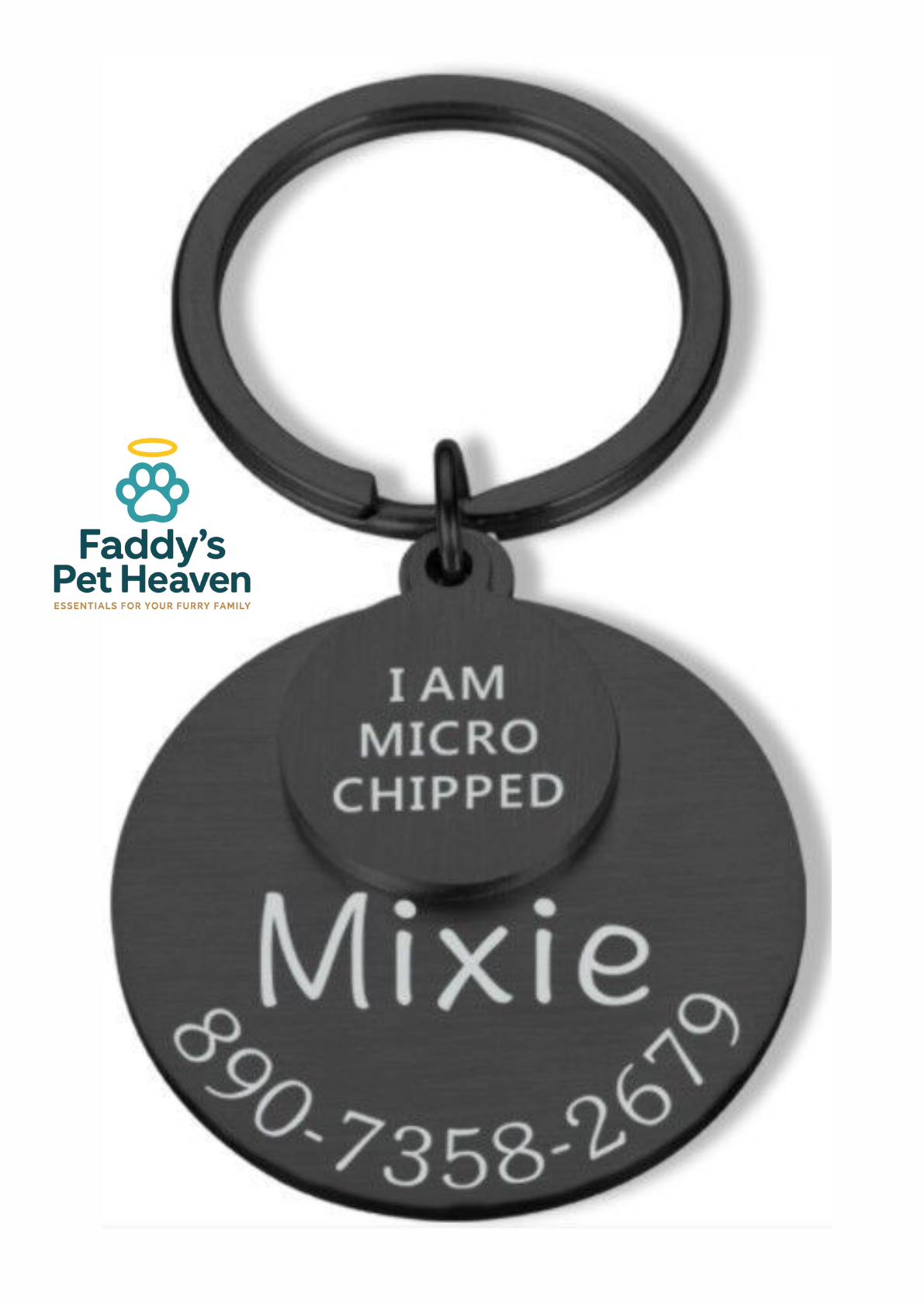 PawSafe Engraved Pet ID Tag