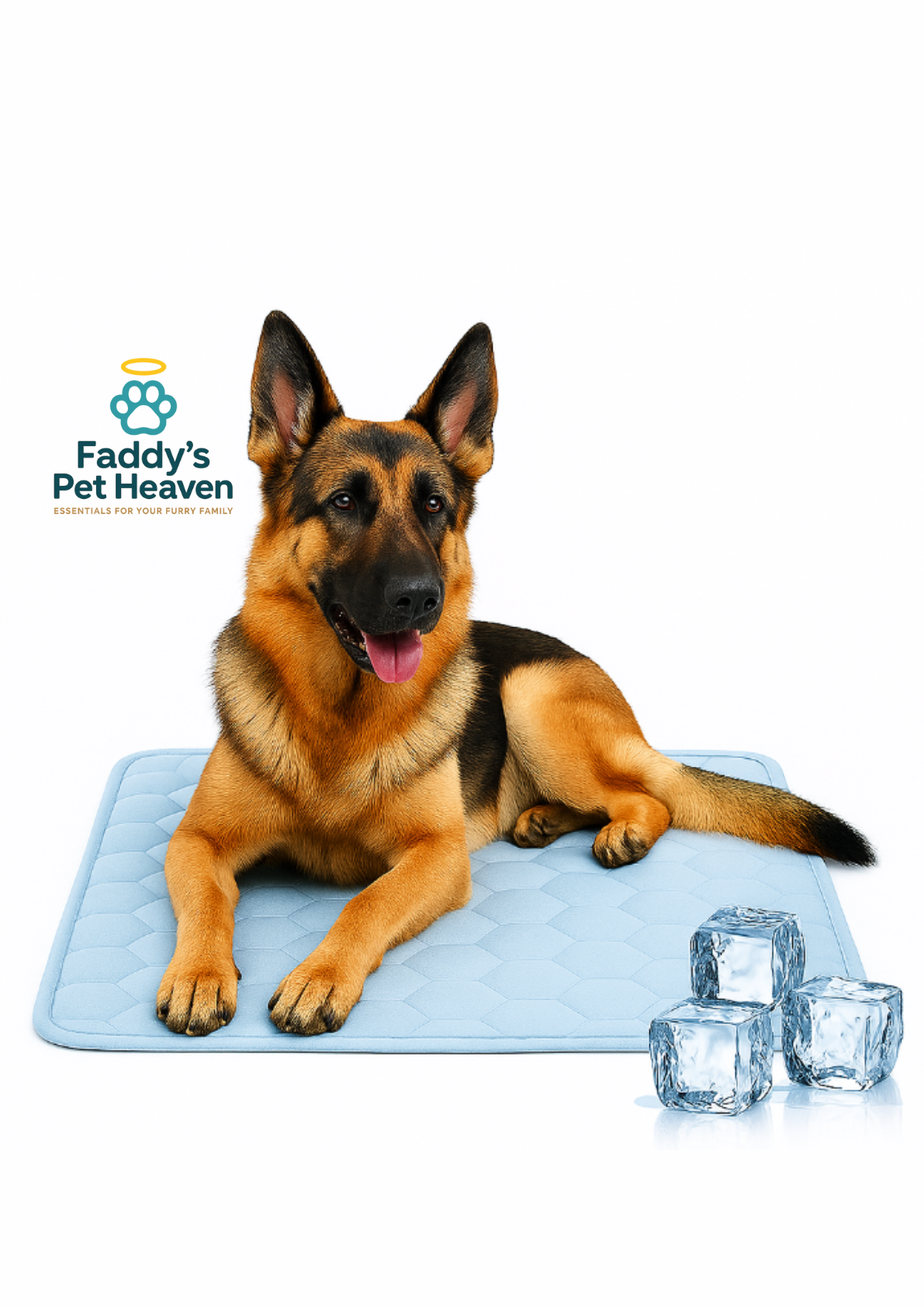 Gentle Cooling Mat for Senior Pups Hot Days