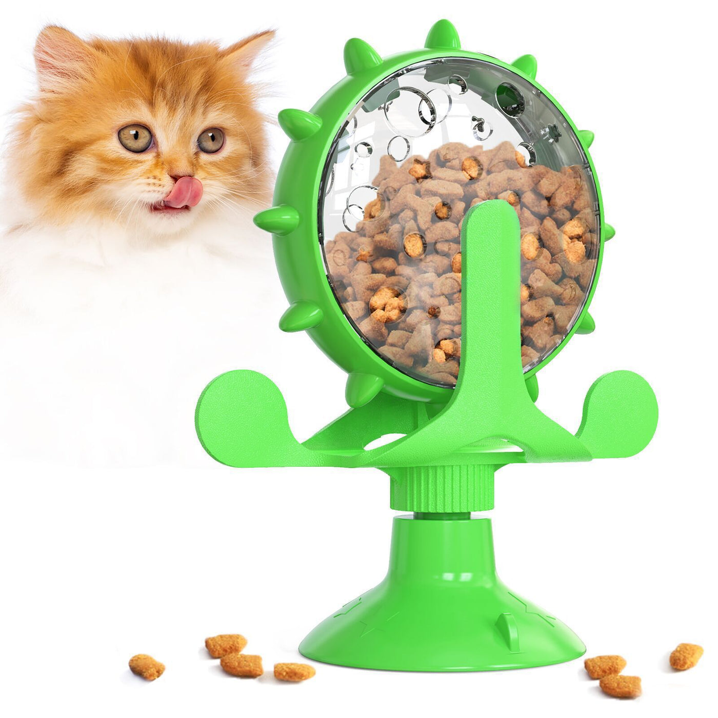 Interactive Feeding Toy for Playful Indoor Cats