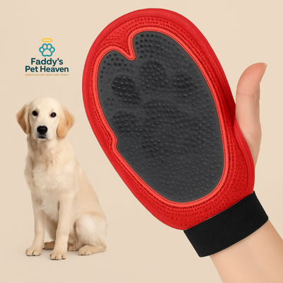 2-in-1 Grooming Glove for Dogs and Cats