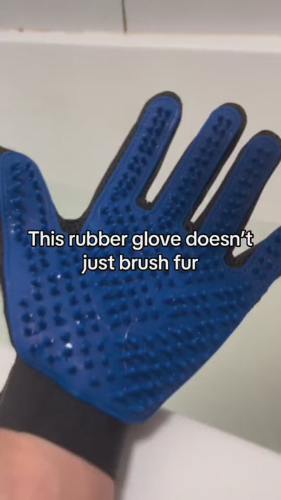 Pet Grooming Glove – Gentle Brush & Massage Tool