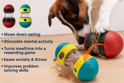 Wobbly Treat Ball That Dogs Absolutely Love